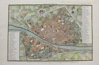 Item #M9300 Plan de Florence. Joseph Jerome Lalande