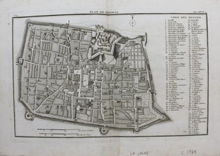 Item #M9302 Plan de Brescia. Joseph Jerome Lalande