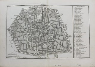 Item #M9308 Plan de Bologne. Joseph Jerome Lalande