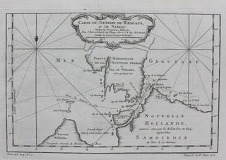 Item #M9335 Carte du Detroit de Waeigats ou de Nassau. Jacques Nicolas Bellin