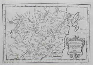 Item #M9337 Carte de la Tartarie Orientale. Jacques Nicolas Bellin