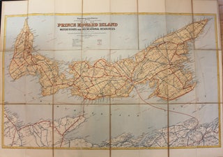 Item #M9339 Map of Prince Edward Island Indicating Motor Roads and Recreational Resources....