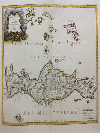Item #M9417 Isle et Royaume de Candie. Nicolas Sanson