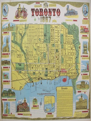 Item #M9437 Toronto; About the Year 1867. Ted Chirnside