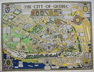 Item #M9506 The City of Quebec with Historical Notes. Samuel Herbert Maw