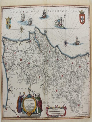 Item #M9509 Portugallia et Algarbia quae olim Lusitania. Willem Blaeu