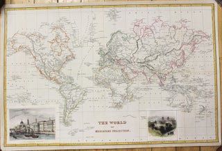 Item #M9522 The World on Mercator's Projection. Sidney Hall