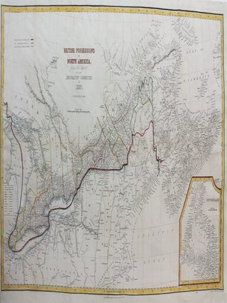 Item #M9544 British Possessions in North America from the Report of the Emigration Committee of...