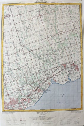 Item #M9625 Markham Ontario. Army Survey Establishment