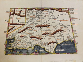 Item #M9658 Tabula X Asiae [India and Central Asia]. Laurent Fries