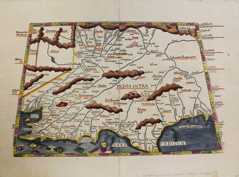 Item #M9658 Tabula X Asiae [India and Central Asia]. Laurent Fries.