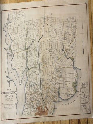 Item #M9721 Plan of Charlottetown Royalty Queens Co. P.E.I.. C R....