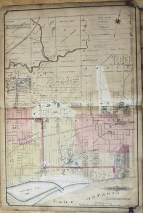 Item #M9746 City of Toronto Plate 50 [Logan Ave., Eglinton Ave.,York & Scarborough Town Line,...