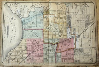 Item #M9752 City of Toronto Plate 48 [Eglinton Ave., Dufferin St., Lake Ontario, River Humber]....
