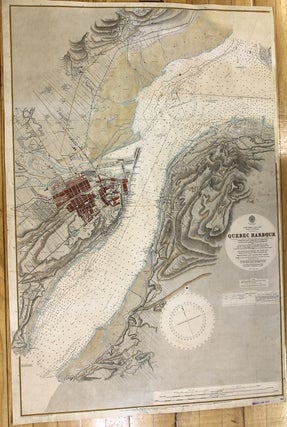 Item #M9853 North America--East Coast River St. LawrenceQuebec Harbour. Capt Sir W. J. L....