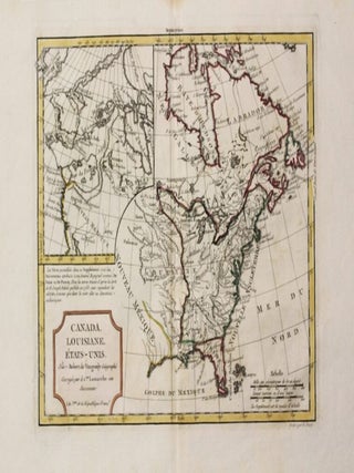Item #M988 Canada, Louisiane, Etats Unis. Robert de Vaugondy