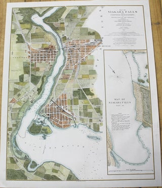 Item #M9984 Map of Niagara Falls showing Proposed Reservations for Protection of the Scenery....