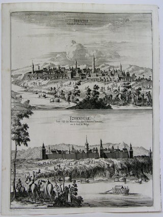 Item #P1213 Soratof ville de la Tartarie Moscovite / Tzornogar Petite ville des Moscovites dans...