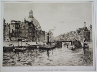 Item #P1263 De Haarlemmersluis Te Amsterdam. H E. Roodenburg