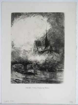 Item #P1363 Plate VIII Notre Dame de Paris. Louis Orr