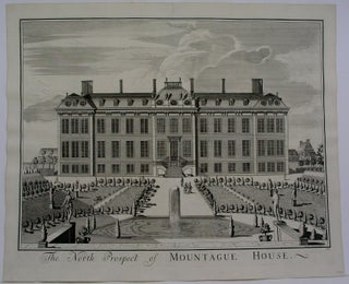 Item #P1624 The North Prospect of Mountague House. James Simon