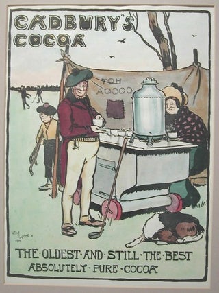 Item #P170 Cadbury's Cocoa / The Oldest And Still The Best Absolutely Pure Cocoa. Cecil Aldin