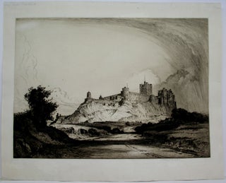 Item #P1774 Bamburgh Castle, Northumberland. A. E. Howarth