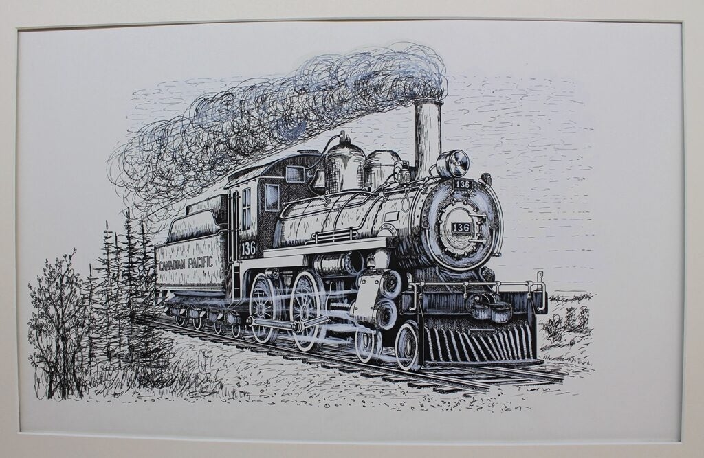 Canadian Pacific Locomotive 136 | Nick Mika