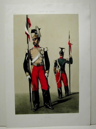 Item #P20 Lanciers Soldats (Gde tenue) _ id (Petite tenue). Armand Dumareso