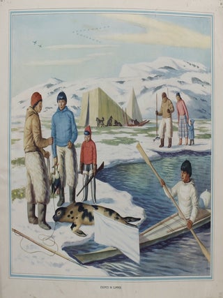 Item #P2319 Eskimos in Summer. Alex F. Packham
