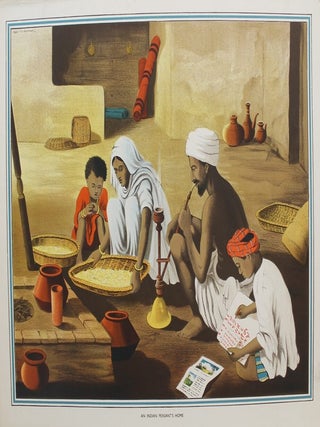 Item #P2364 An Indian Peasant's Home. Alex F. Packham