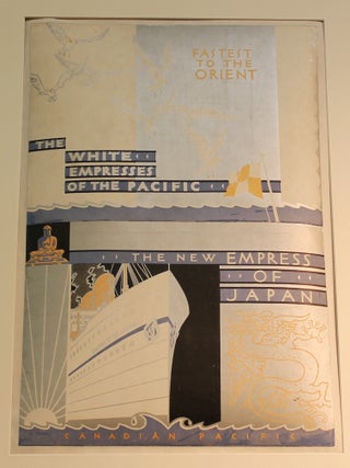 Item #P2522 Fastest to the Orient / The White Empresses of the Pacific / The New Empress of Japan...