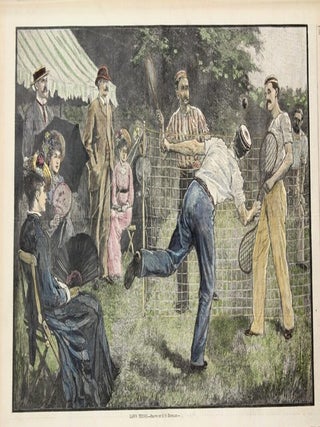 Item #P2654 Lawn Tennis. C. S. Reinhart
