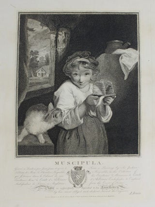 Item #P2669 Muscipula. / Grave a Londres par Jean Jones d'apres le Tableau de Monsr. le Chevalier...