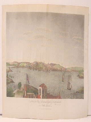 Item #P290 A View of the City of Boston the Capital of New England in North America. Pownall