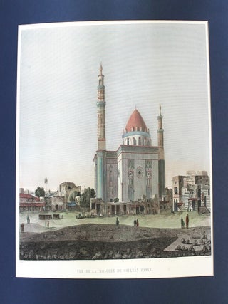 Item #P3022 Vue de la Mosquee de Soultan Hasan. Conte