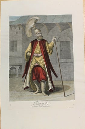 Item #P3372 Tchorbadgi, Capitaine des Janissaires. J B. Vanmour