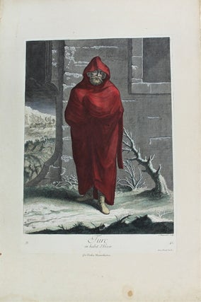 Item #P3374 Turc en habit d'hiver. J B. Vanmour