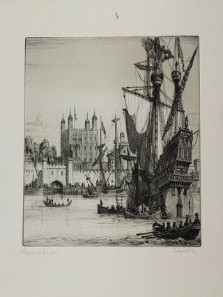Item #P3442 The Tower of London. Sedgwick