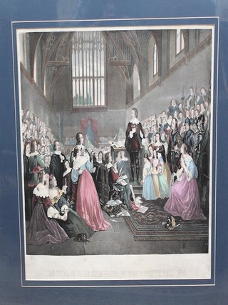 Item #P3447 The Trial of Earl Strafford In Westminster Hall 1641. William Henry Fisk