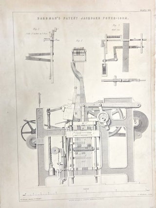 Item #P3463 Hardman's Patent Jacquard Power-Loom. W. Johnson