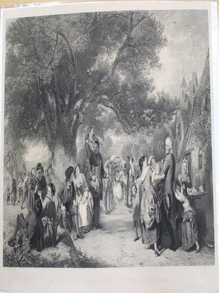 Item #P3626 An English Merry-Making In The Olden Time. W P. Frith A. R A
