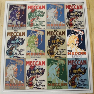 Item #P3757 The Meccan of Mecca Temple A. A. O. N. M. S. Oasis of New York. signed IAS