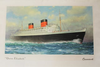 Item #P3913 "Queen Elizabeth" Cunard. C R. Turner