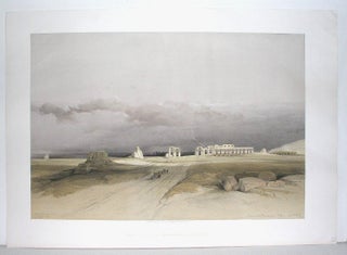 Item #P414 Ruins of the Memnonium, Thebes. David Roberts