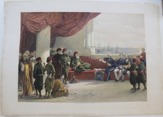 Item #P4187 Interview With the Viceroy of Egypt, at His Palace, Alexandria, May 12th 1839. David...