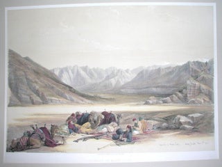 Item #P423 Approach to Mount Sinai. David Roberts