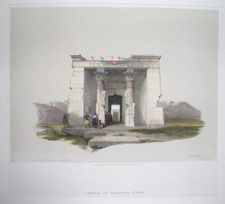 Item #P427 Temple Of Dandour, Nubia. David Roberts