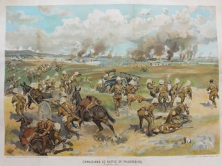 Item #P4277 Canadians at Battle of Paardeberg. Arthur Henry Hider