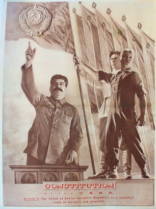 Item #P4330 Constitution of the U.S.S.R. El Lissitsky